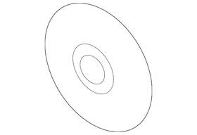 11237834425 Bmw New Genuine Vibration Damper 2001-2008 Oe