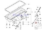 Bmw11437838127 Bmw Genuine Washer Engine Oil Dipstick Tube To Pan