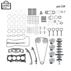 2069324 Brandbager For Toyota Rav4 2004-2007 Engine Rebuild Overhaul Kit Crankshaft Rods Timing