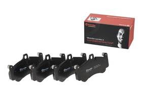 Brep36017 Brembo Oe Low-met Brake Pads For Jaguar Xj8 And Xjr 2000-2003 Rear