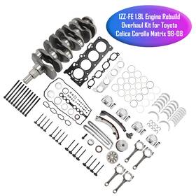 11071-22010 Bruce&shark 1zz-fe 1.8l Engine Rebuild Overhaul Kit For Toyota Celica Corolla Matrix 98-08
