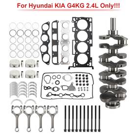 23110-2g200 Bruce&shark G4kg 2.4l Engine Overhaul Rebuilding Kit With Crankshaft Con Rods For Hyundai Kia
