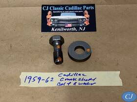 1470868 Cadillac Oem 1959-1962 390 Engine Crank Crankshaft Bolt And Washer