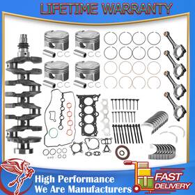 2baa0 Carbole 23040 G4fj Engine Overhaul Rebuild Kit Oversize 0.5mm For Hyundai Tucson Kia Soul 1.6l