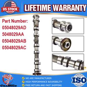 5048029aad Carbole Exhaust Camshaft Left For 2016-24 Chrysler Dodge Jeep Wrangler Ram 1500 3.6l V6