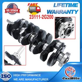 23111-2g230 Carbole 880945299208 Engine Crankshaft For Hyundai Tucson Sonata Santa Fe Kia Forte Optima Rondo 2.4l