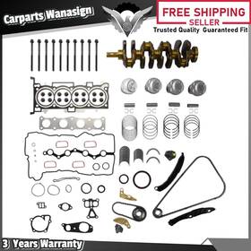 23111-2g430 Carparts Wanasign Engine Crankshaft Piston Kit For Hyundai Sonata Kia Optima G4kh 2.0l 2011-2016