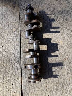 3735238 Chevrolet 1953-1967 Gm Small Block Chevy Engine Crankshaft Gm201 265 283 Oem Used
