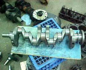 5743014 Chevrolet Chevy 153 Crankshaft Casting #5743014 Rod .010 Main With Bearings