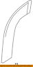 Ck4z6125560ad Ford Oem Side Sliding Molding Right