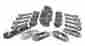Cnc-3517 Cnc-motorsports Sb Chevy 434 Rotating Assembly Stroker Kit Compstar Crank Rods Mahle Pistons