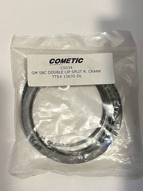 15635-dl Cometic Gasket C5534 Gm Sbc Double Lip Split R Crank Seal Tts#