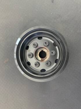 Cgv-6ccs Cy Motor Crankshaft Belt Pulley Fit Jaguar Land Rover F-type Xe Xf Range 306ps 3.0l