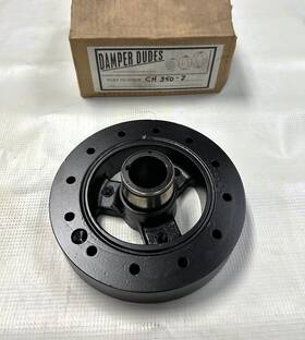Ch350-2 Damper Dudes 1969-88 350 Chevy Sb Harmonic Balancer 6.75 Inch Internal Balance Solid Back Reman