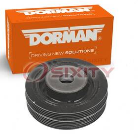 Sx-1442 Dorman - Oe Solutions Engine Harmonic Balancer For 2013-2020 Subaru Wrx Sti 2.5l H4 Tt
