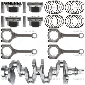 Bc4t7u Dynepro G4fd 1.6l Engine Crankshaft Con Rod Piston Kit For 12-17 Hyundai Kia Rio Accent