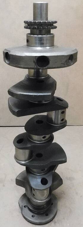 34935005700 Eagle 4340 Steel Crank Sb Chevy 3.500 Stroke 2.450/2.100 2pc