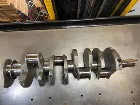 45447506660 Eagle 454 Bbc 632 4.750 4340 Steel Crankshaft Used Repairable