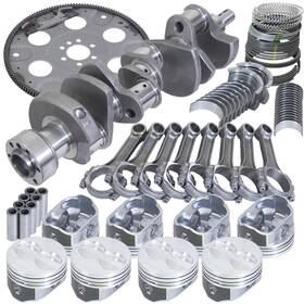 B15402l03053 Eagle Small Block Chevy Street And Strip Rotating Assembly 355 Ci 1 Piece Rear