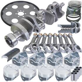 B15404l03053 Eagle Small Block Chevy Street And Strip Rotating Assembly 383 Ci 1 Piece Rear