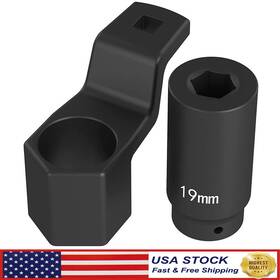 Egqp464365 Eg-auto 77080 19 Mm Harmonic Balancer Socket And 50mm Crank Pulley Wrench Holder For Honda