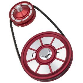 18-1116-0 Empi 18-1116 Vw Bug Crankshaft Pulley Kit Red Anodized With Timing Marks
