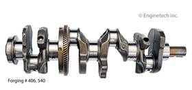 127200 Enginetech Crankshaft Kit For Select 88-91 Buick Chevrolet Pontiac Models