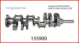 155900 Enginetech Engine Crankshaft Kit-ohv Ford 16 Valves Inc