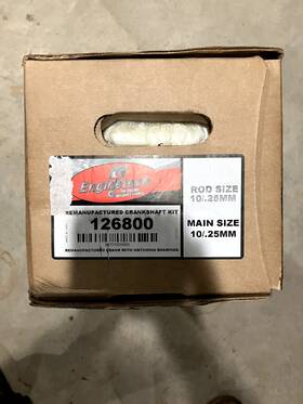 163700 Enginetech Engine Tech Crankshaft Kit 97-13 Ford 6.8l V10 Super Duty Excursion E-350