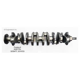 251700 Enginetech Crankshaft Kit For Select 71-86 American Motors Jeep Models