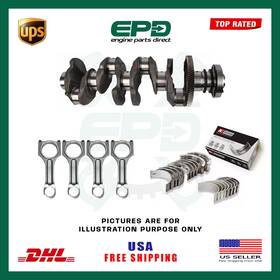 King-n47-bmw-crs110 Epd Engine Crankshaft With Connecting Rods And King Bearings For Bmw N47 D20a 2.0l D