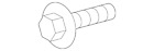 F5rz-6a340-a Ford Genuine Damper Pulley Bolt