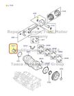 F7dz-7g371-aa F7dz7g371aa Ford Brand New Oem Crankshaft Sleeve Assembly Lincoln Mercury