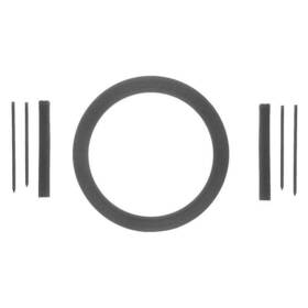 Bs40621 Fel-pro For Oldsmobile Cutlass Cruiser 91-93 One-piece Rubber Crankshaft Seal Kit