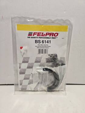 Bs6141 Fel-pro Bs 6141 Rear Main Seal Set Ford Y-block 239 272 292