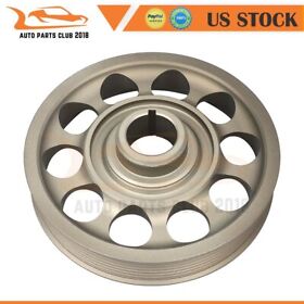 A1617401pc Fit For 1993-1994 Honda Civic Dx Sedan 1.5l Crankshaft Pulley Harmonic Balancer