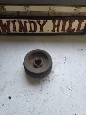 D42e-6312-cd Ford 309.fd1d74 1974 Pinto Crank Pulley 3 Groove Triple