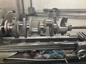 4uab Ford Polished 1968-71 429 Crankshaft 7.0 4u Ab