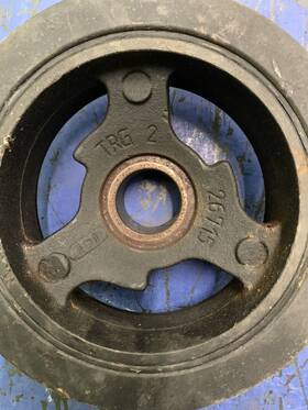 8t4z-6312-c Ford 07-20 Oem 3.5l 3.7l Lincoln Engine Crankshaft Pulley