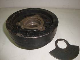 C8ze-a-sd Ford 1960s Hi-po 289 Harmonic Balancer C8ze-a Sd-f2 Pair In Good Used Condition