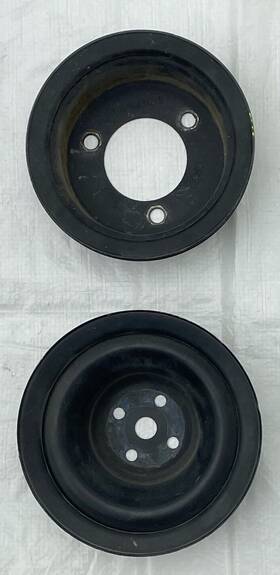 C90e-6a312-d Ford 1969 Mustang 351 Windsor Crankshaft And Water Pump Pulley Mercury Cougar Belt