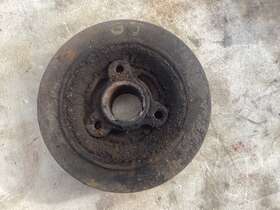C9de-6316-a2 Ford Double Groove 3 Bolt Harmonic Balancer 1973 240 Straight 6 Cylinder