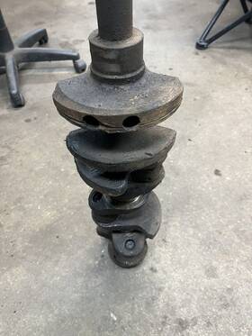 D0ze-6303-a Ford 1970 Boss 302 Steel Crankshaft Forged Crank Standard Mustang