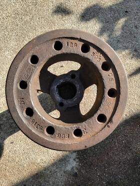 Ecg-6316-g Ford Y Block Harmonic Balancer 272 292 312 Damper Pully