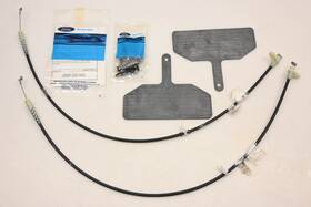 F2tz-10221b00-a Ford New Oem Door Latch Cable Water Shield Kit Nos
