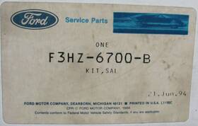 F3hz-6700-b Ford Nos Front Cover Seal 1992-1995 F And L Series With Fd1460 Engine