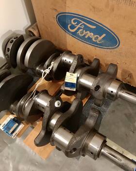 C9az-6307-a Ford Motor Co. Nos Holman-moody Boss 429 Nascar Crank Clean-out Plugs. 8 Nib