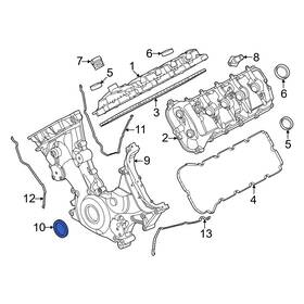 Kr3z6700b Ford Oe For F-150 2024 Front Engine Crankshaft Seal
