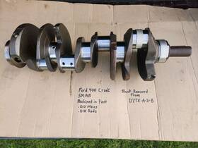 5mab Ford Oem 1970s Truck 400 Crankshaft. Machined .010 Mains Rods # Used