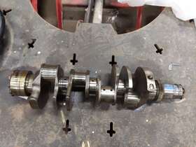 303.fd8n17 Ford Truck 2015-2019 F250sd F350sd 6.7l Powerstroke Crankshaft